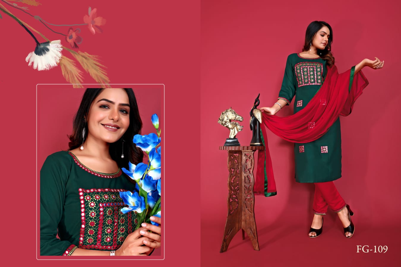 Fg Elise Casual Readymade Salwar Suit Catalog